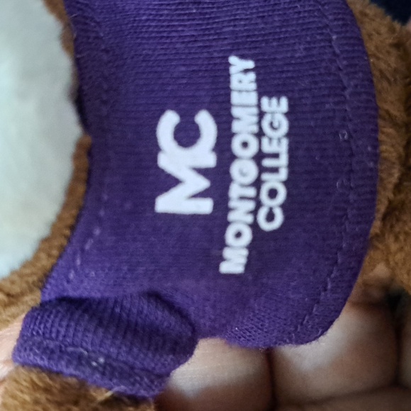 Montgomery Community College MC Bear Keychain NEW Mascot Factory - Picture 6 of 8